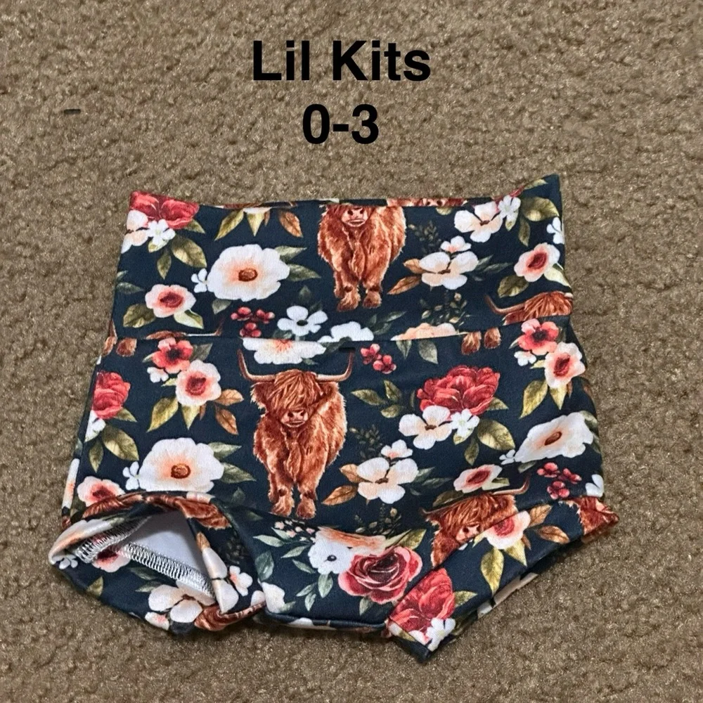 Floral Baby Bloomers